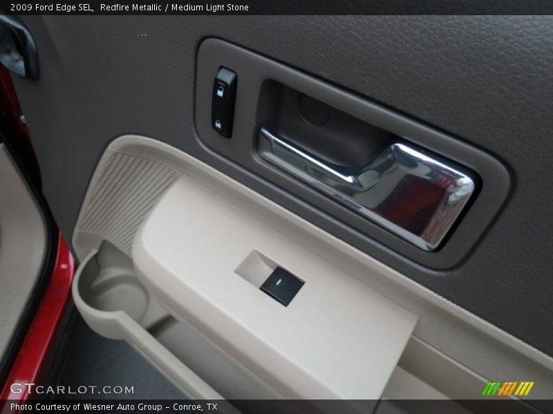 Redfire Metallic / Medium Light Stone 2009 Ford Edge SEL