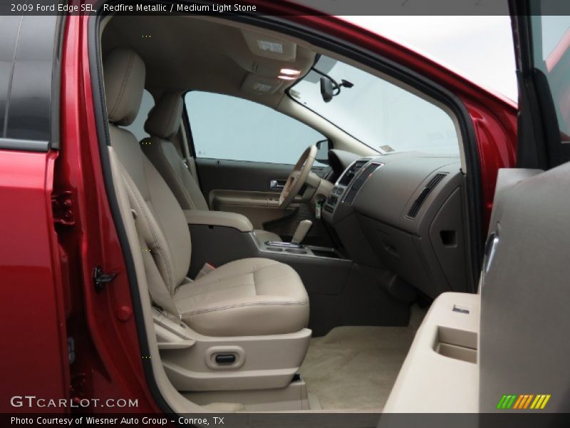 Redfire Metallic / Medium Light Stone 2009 Ford Edge SEL