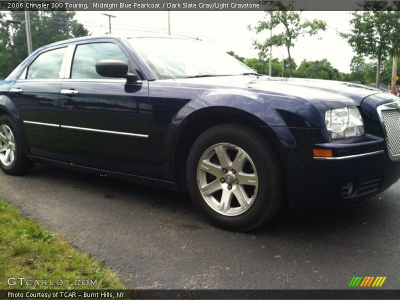 Midnight Blue Pearlcoat / Dark Slate Gray/Light Graystone 2006 Chrysler 300 Touring