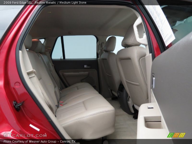 Redfire Metallic / Medium Light Stone 2009 Ford Edge SEL