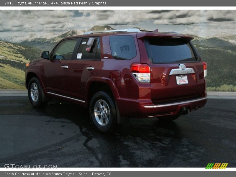 Salsa Red Pearl / Graphite 2013 Toyota 4Runner SR5 4x4