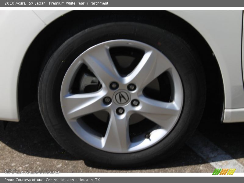 Premium White Pearl / Parchment 2010 Acura TSX Sedan