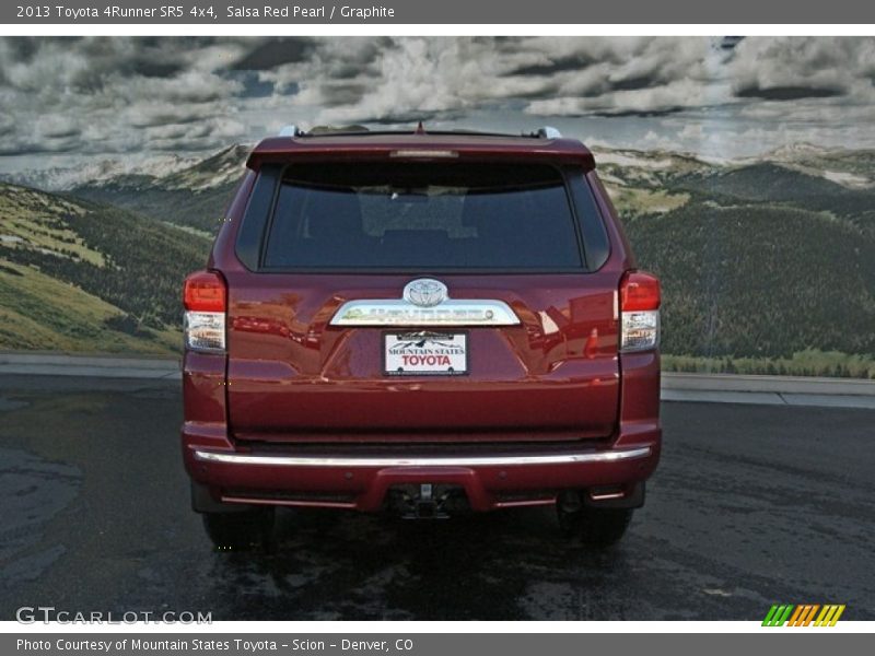 Salsa Red Pearl / Graphite 2013 Toyota 4Runner SR5 4x4