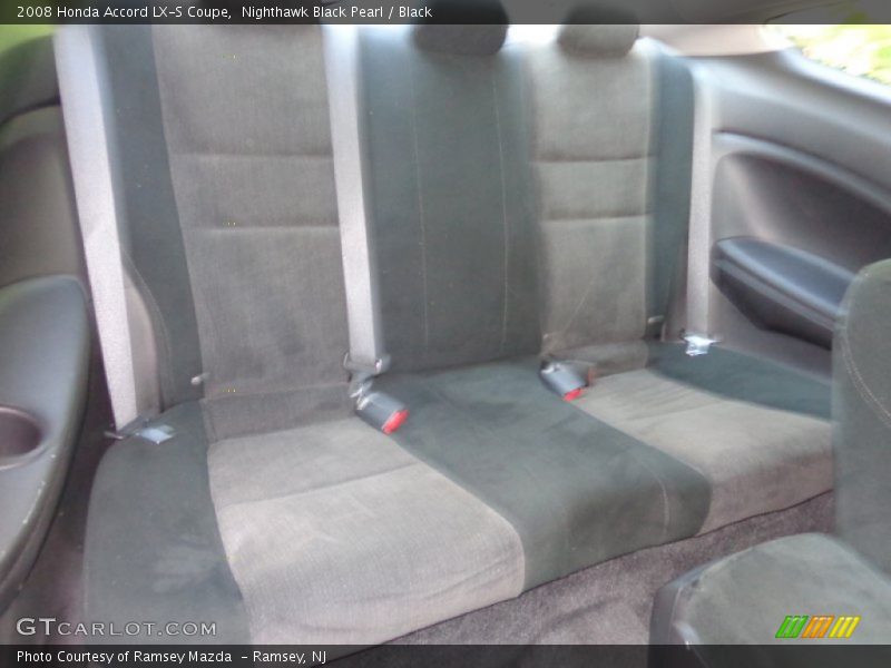 Nighthawk Black Pearl / Black 2008 Honda Accord LX-S Coupe