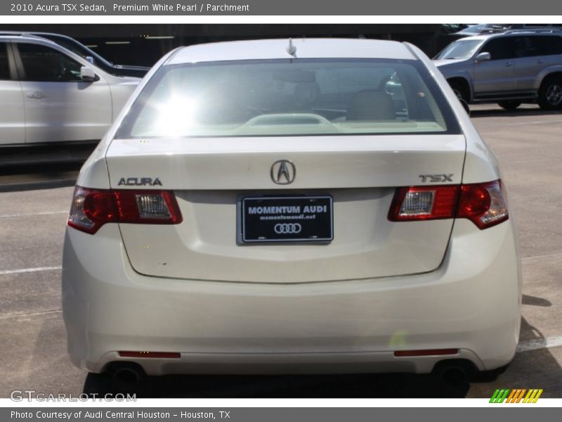 Premium White Pearl / Parchment 2010 Acura TSX Sedan
