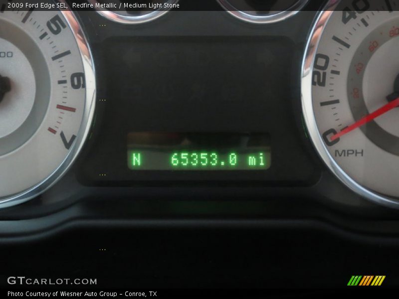 Redfire Metallic / Medium Light Stone 2009 Ford Edge SEL