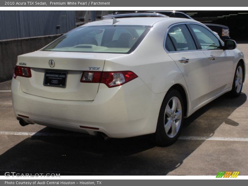 Premium White Pearl / Parchment 2010 Acura TSX Sedan