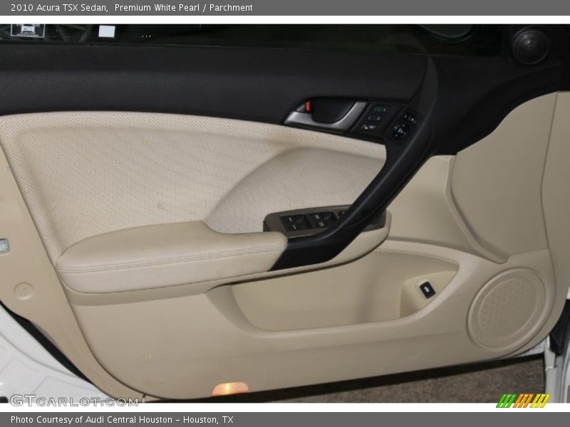 Premium White Pearl / Parchment 2010 Acura TSX Sedan