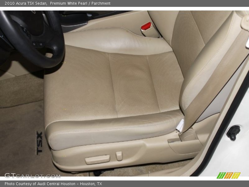 Premium White Pearl / Parchment 2010 Acura TSX Sedan