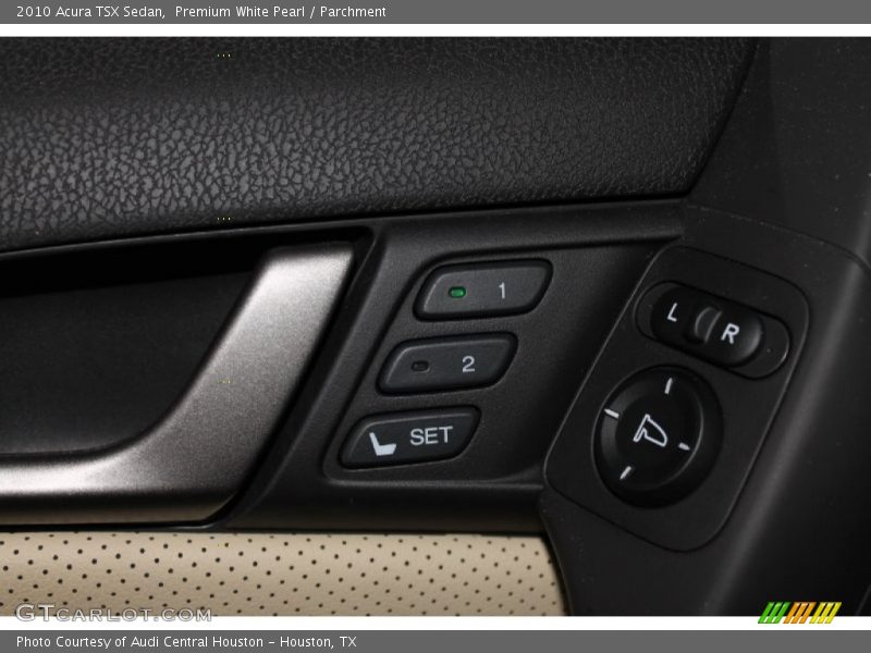 Premium White Pearl / Parchment 2010 Acura TSX Sedan