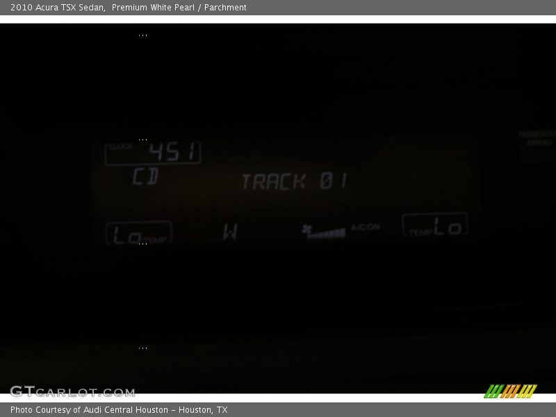 Premium White Pearl / Parchment 2010 Acura TSX Sedan