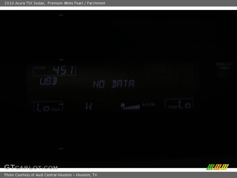 Premium White Pearl / Parchment 2010 Acura TSX Sedan