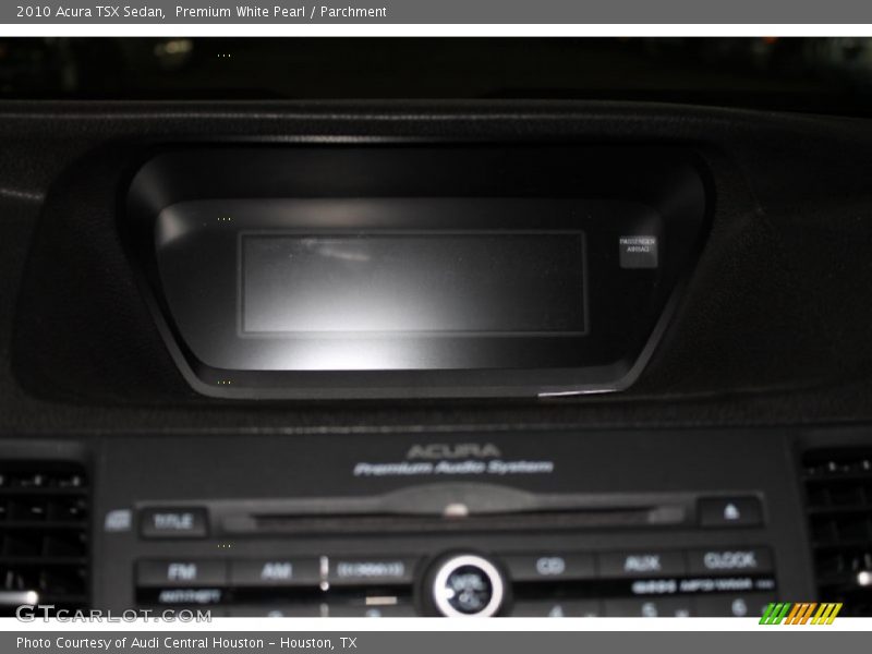 Premium White Pearl / Parchment 2010 Acura TSX Sedan