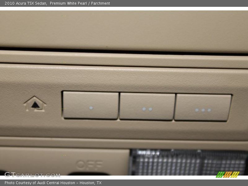 Premium White Pearl / Parchment 2010 Acura TSX Sedan