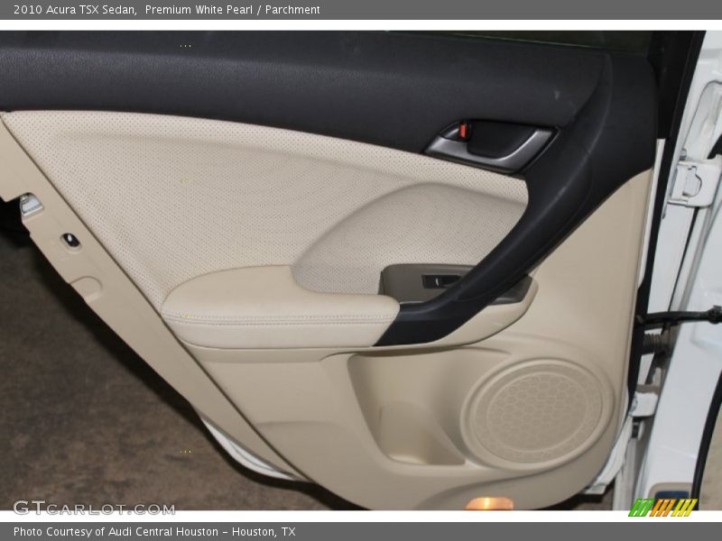 Premium White Pearl / Parchment 2010 Acura TSX Sedan