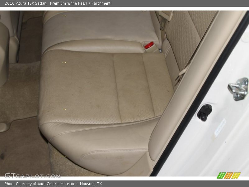 Premium White Pearl / Parchment 2010 Acura TSX Sedan