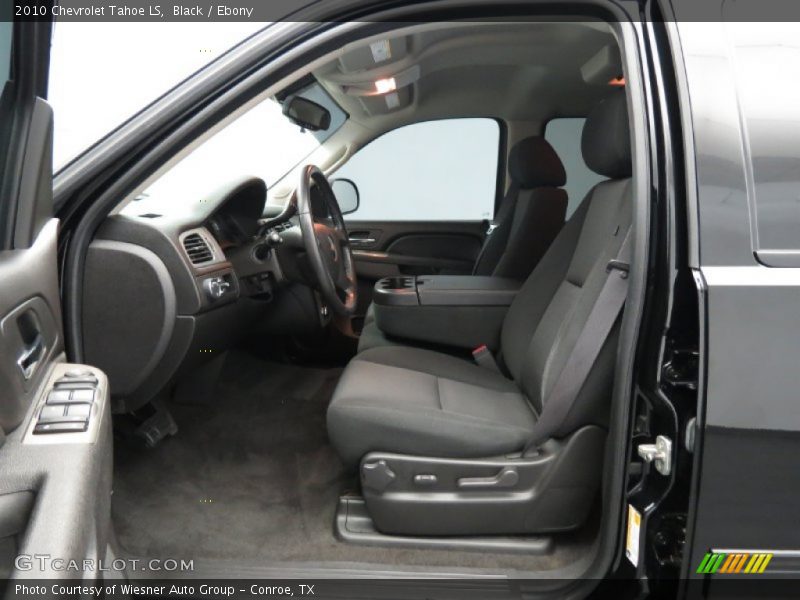 Front Seat of 2010 Tahoe LS