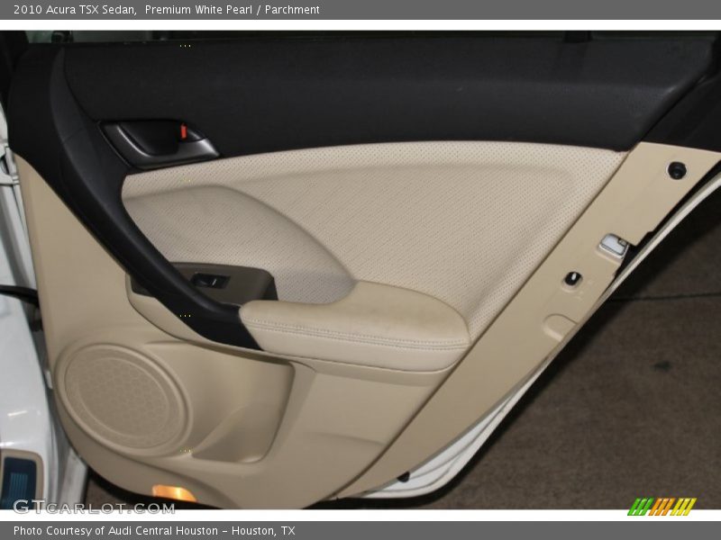 Premium White Pearl / Parchment 2010 Acura TSX Sedan