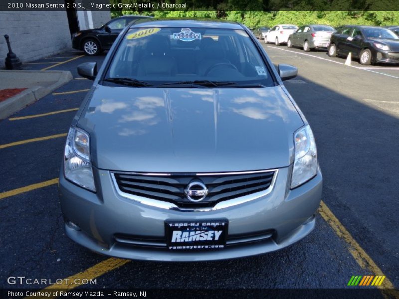 Magnetic Gray Metallic / Charcoal 2010 Nissan Sentra 2.0 SL