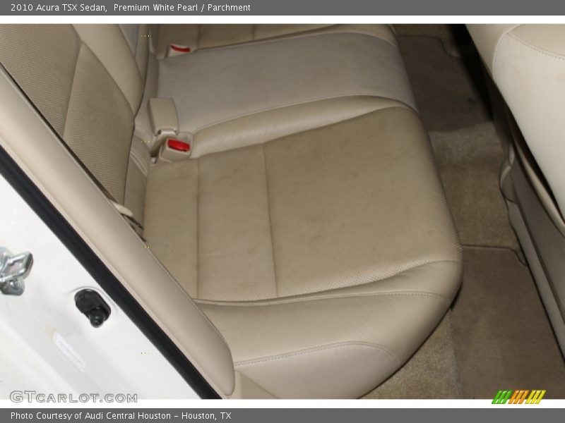 Premium White Pearl / Parchment 2010 Acura TSX Sedan