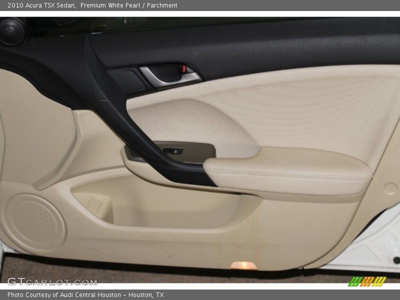Premium White Pearl / Parchment 2010 Acura TSX Sedan