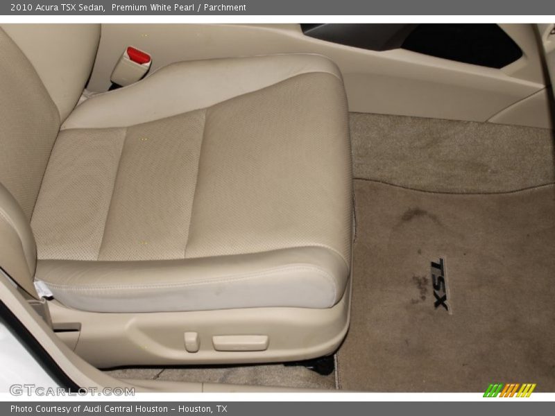 Premium White Pearl / Parchment 2010 Acura TSX Sedan