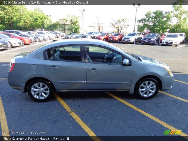 Magnetic Gray Metallic / Charcoal 2010 Nissan Sentra 2.0 SL