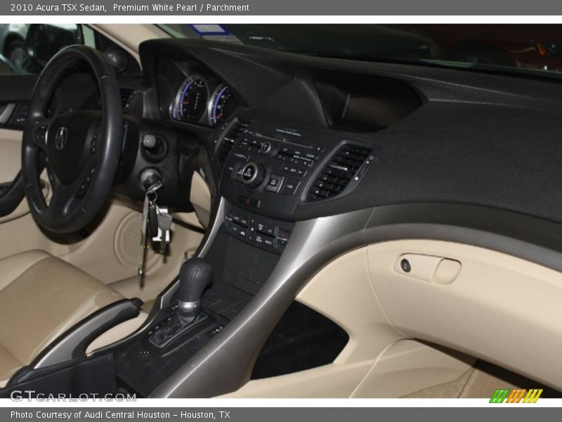 Premium White Pearl / Parchment 2010 Acura TSX Sedan