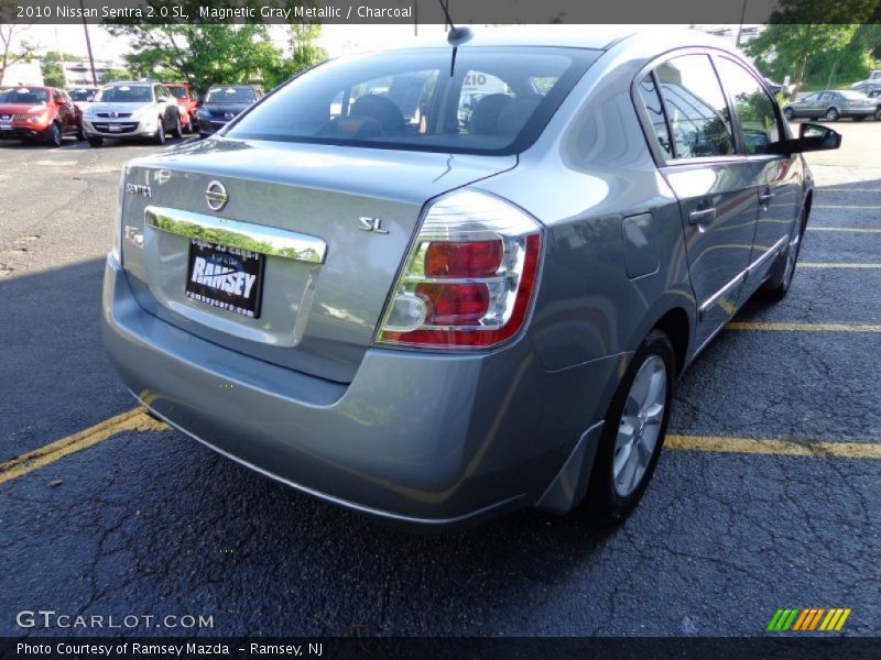 Magnetic Gray Metallic / Charcoal 2010 Nissan Sentra 2.0 SL