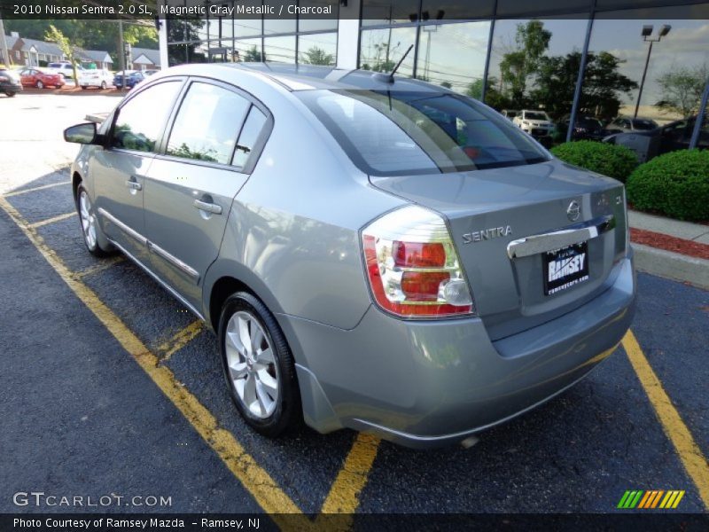 Magnetic Gray Metallic / Charcoal 2010 Nissan Sentra 2.0 SL
