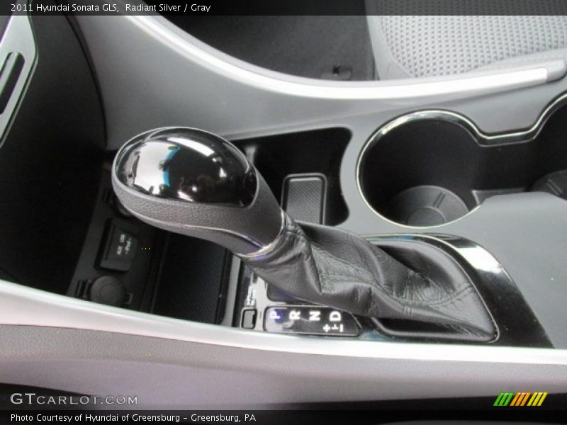 Radiant Silver / Gray 2011 Hyundai Sonata GLS