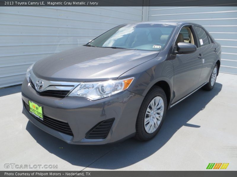 Magnetic Gray Metallic / Ivory 2013 Toyota Camry LE