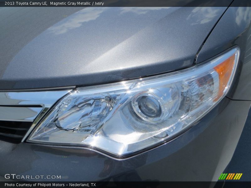 Magnetic Gray Metallic / Ivory 2013 Toyota Camry LE