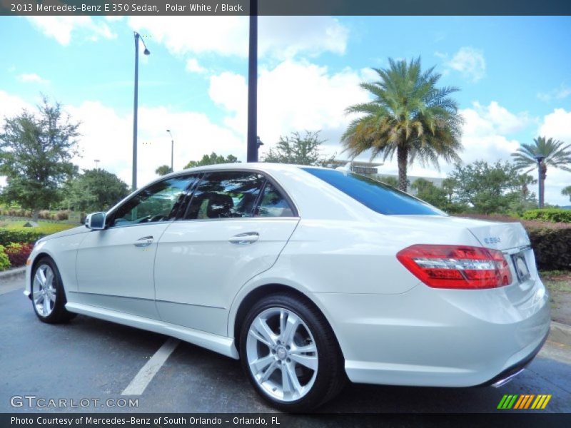Polar White / Black 2013 Mercedes-Benz E 350 Sedan