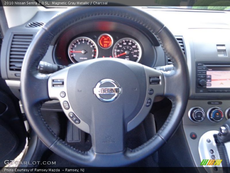 Magnetic Gray Metallic / Charcoal 2010 Nissan Sentra 2.0 SL