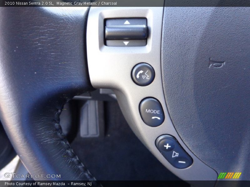 Magnetic Gray Metallic / Charcoal 2010 Nissan Sentra 2.0 SL
