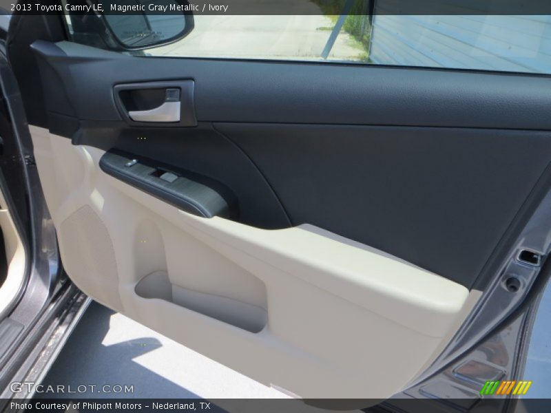 Magnetic Gray Metallic / Ivory 2013 Toyota Camry LE