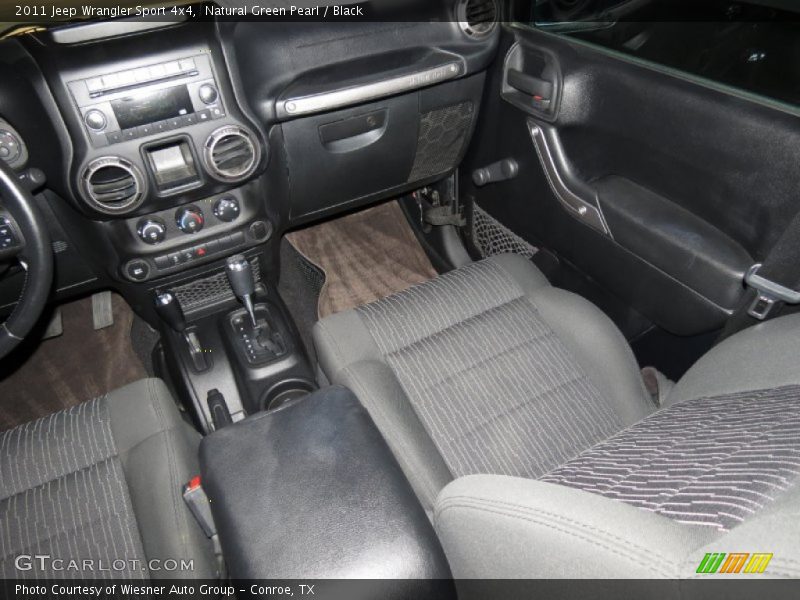 Natural Green Pearl / Black 2011 Jeep Wrangler Sport 4x4