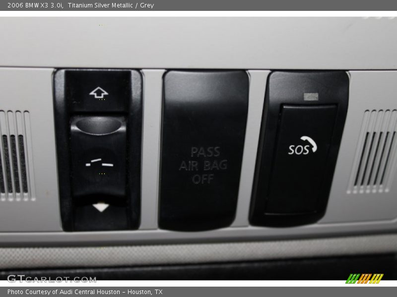 Titanium Silver Metallic / Grey 2006 BMW X3 3.0i