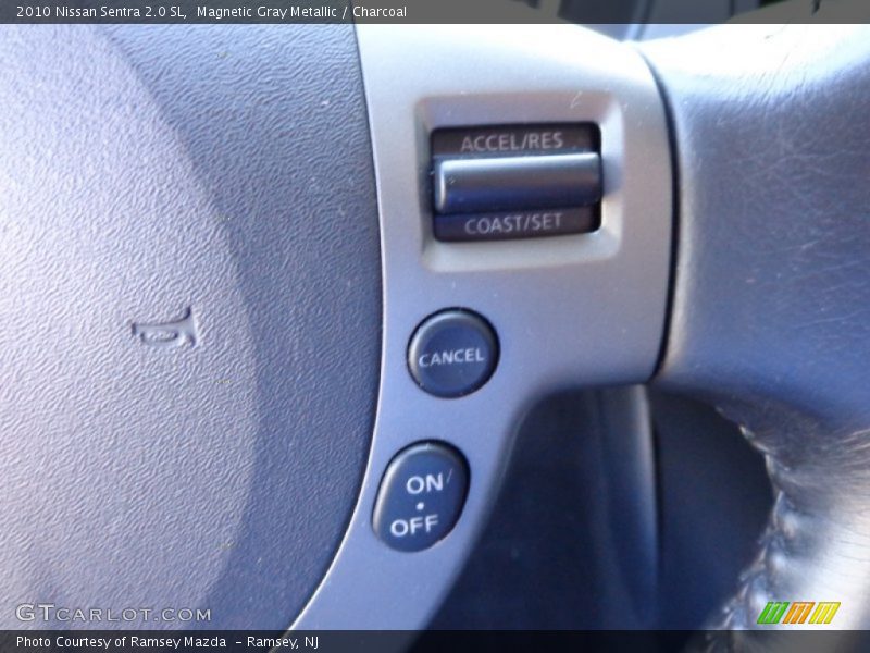 Magnetic Gray Metallic / Charcoal 2010 Nissan Sentra 2.0 SL