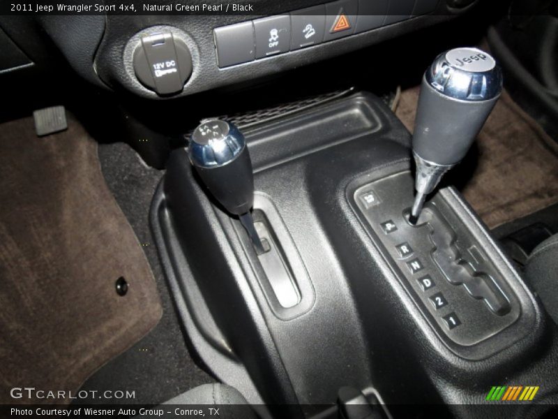 Natural Green Pearl / Black 2011 Jeep Wrangler Sport 4x4