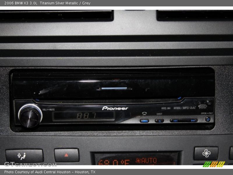 Titanium Silver Metallic / Grey 2006 BMW X3 3.0i