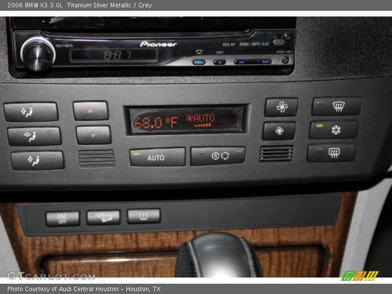 Titanium Silver Metallic / Grey 2006 BMW X3 3.0i