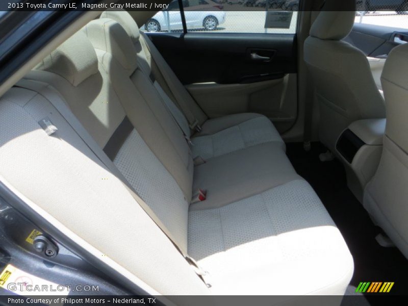 Magnetic Gray Metallic / Ivory 2013 Toyota Camry LE