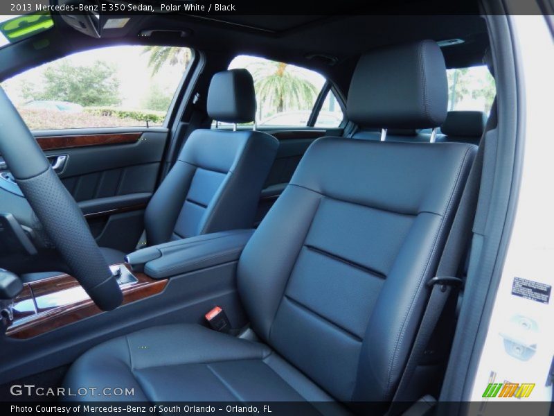 Polar White / Black 2013 Mercedes-Benz E 350 Sedan