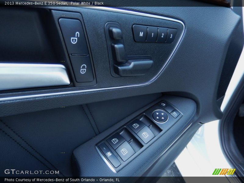 Controls of 2013 E 350 Sedan