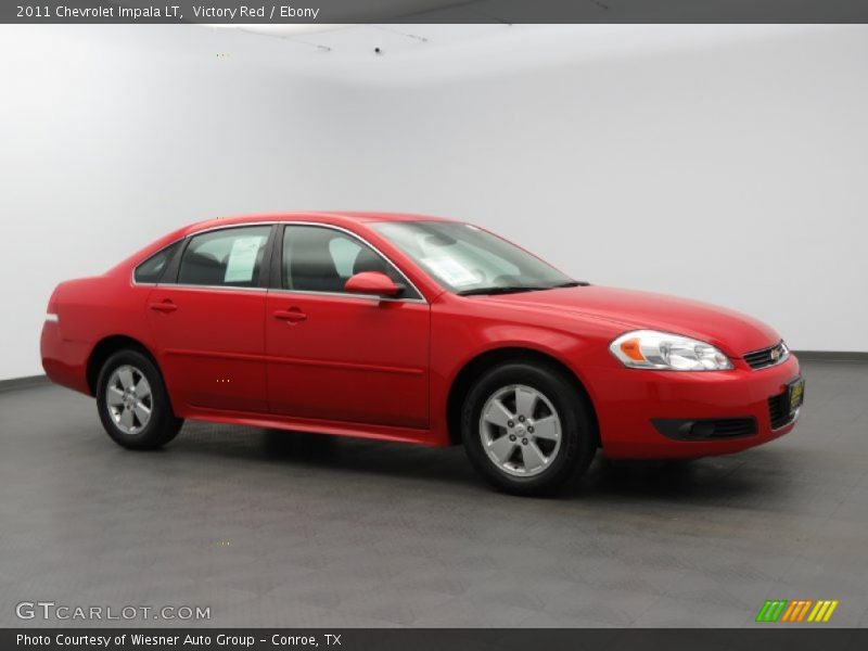 Victory Red / Ebony 2011 Chevrolet Impala LT