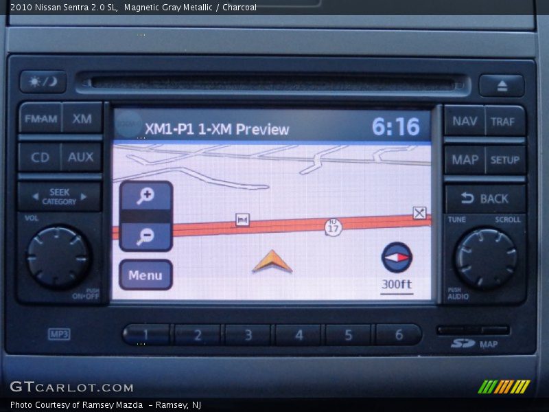 Magnetic Gray Metallic / Charcoal 2010 Nissan Sentra 2.0 SL
