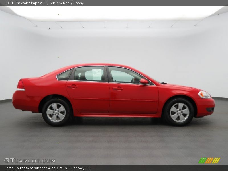 Victory Red / Ebony 2011 Chevrolet Impala LT