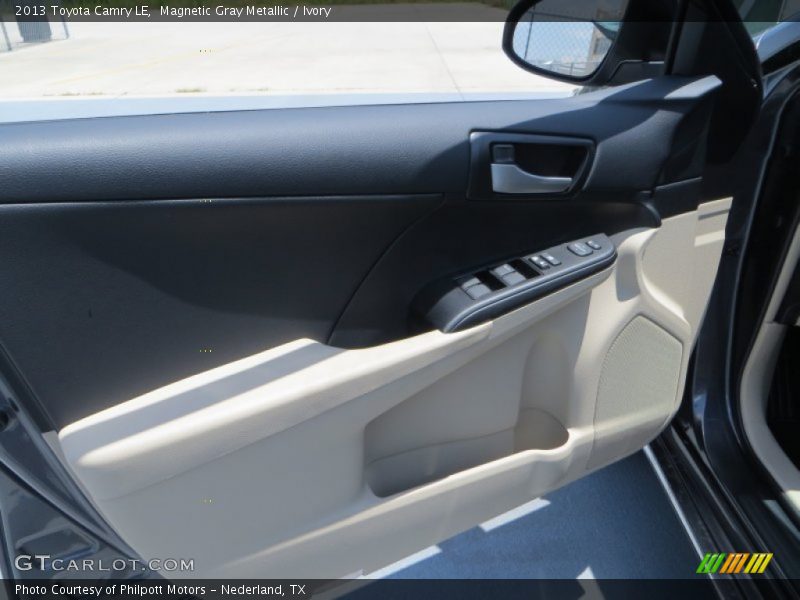 Magnetic Gray Metallic / Ivory 2013 Toyota Camry LE